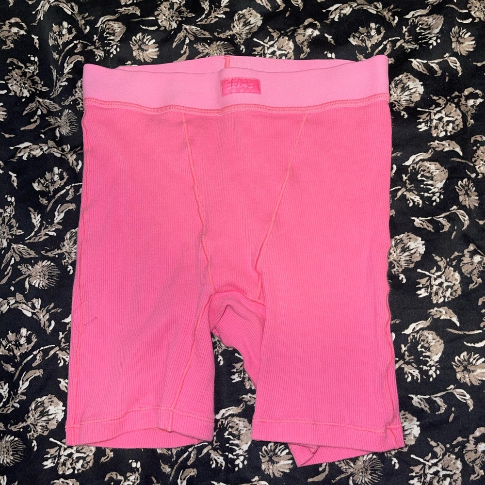 Pink skims shorts